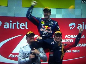 podium gp inde f1