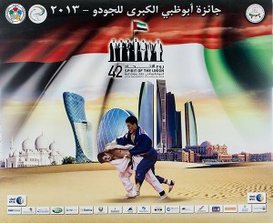 affiche abu dhabi judo