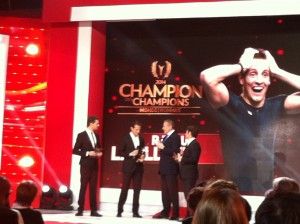 soirée des champions